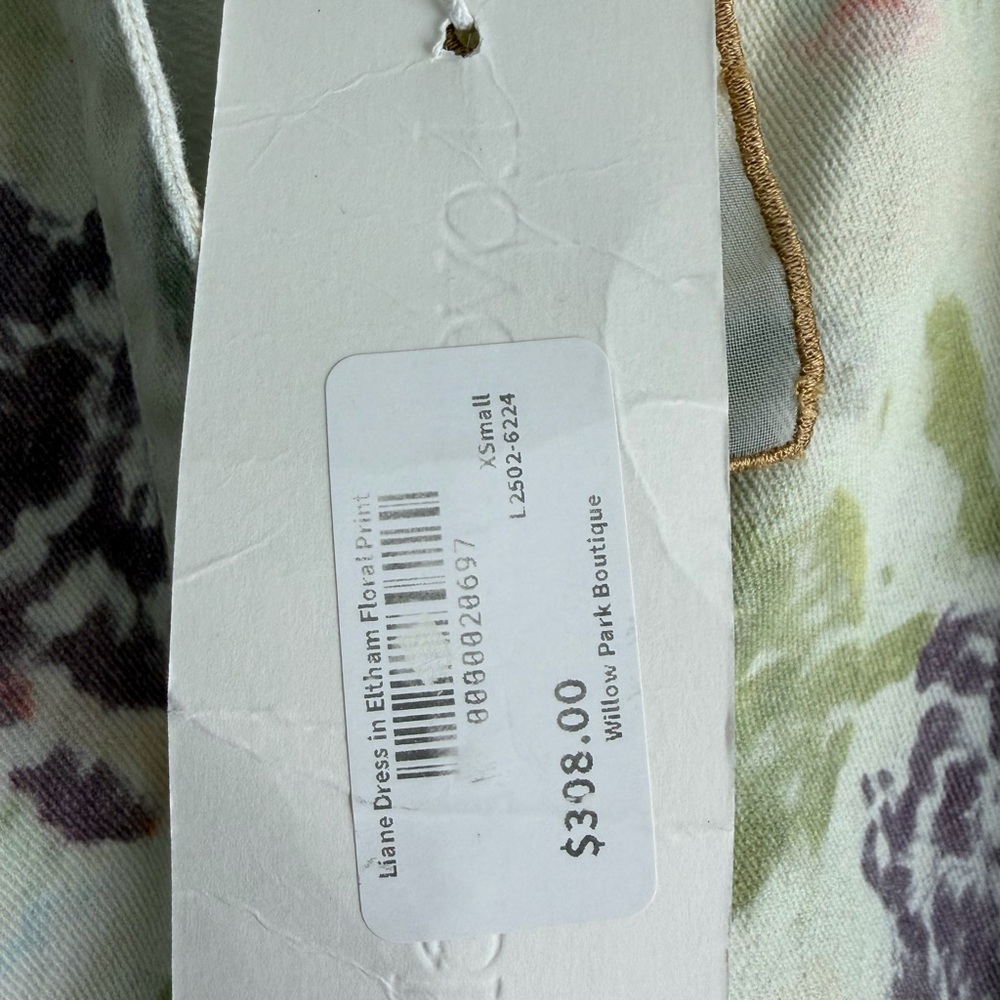 Love the Label NWT Liane Women's Denim Floral Dress Size‎ XS Etham Floral Print - Picture 6 of 12